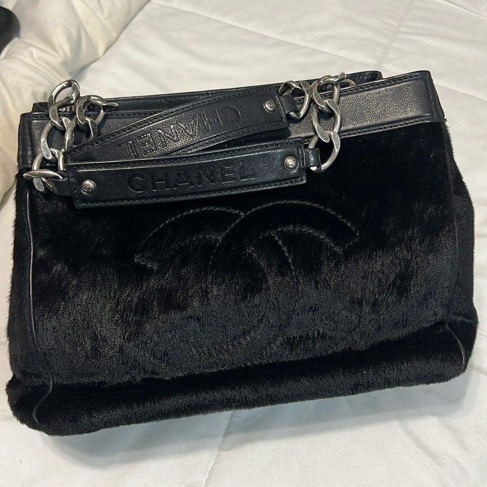 Chanel Faux Fur Bag